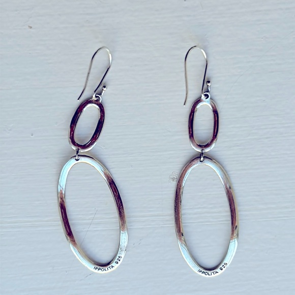 Ippolita Sterling Silver Dangling Loops Earrings - Picture 2 of 4